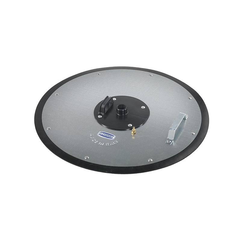 Follower Plate for TAPIR pumps - 50 kg drums - with rubber membrane Ø 390 mm 4317/TP, FLEXBIMEC