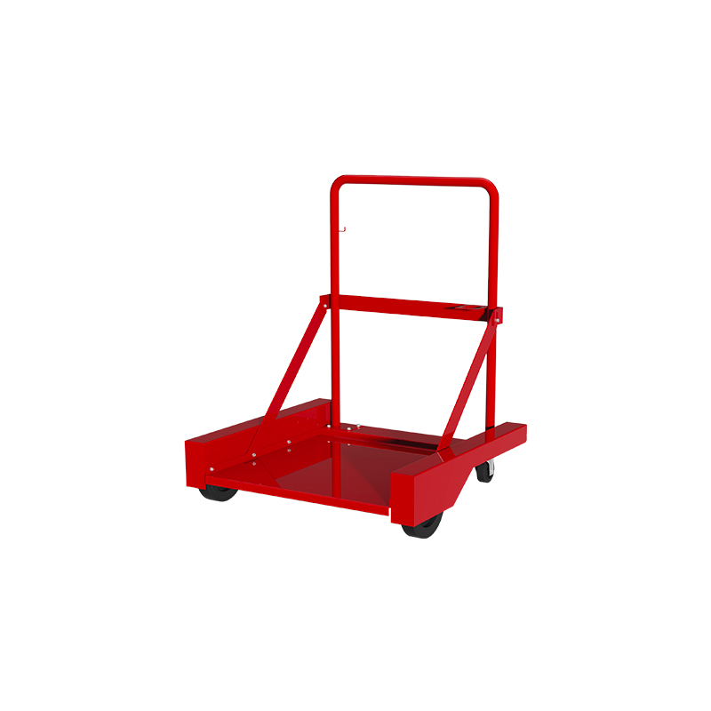 Trolley for 208 l drums with steel protection, 2 wheels and 2 castors, FLEXBIMEC (4386)