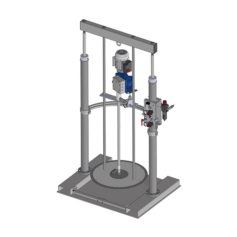 Greasing system for drums - idoneous in combination with electric grease pumps, FLEXBIMEC (4999/200EL)