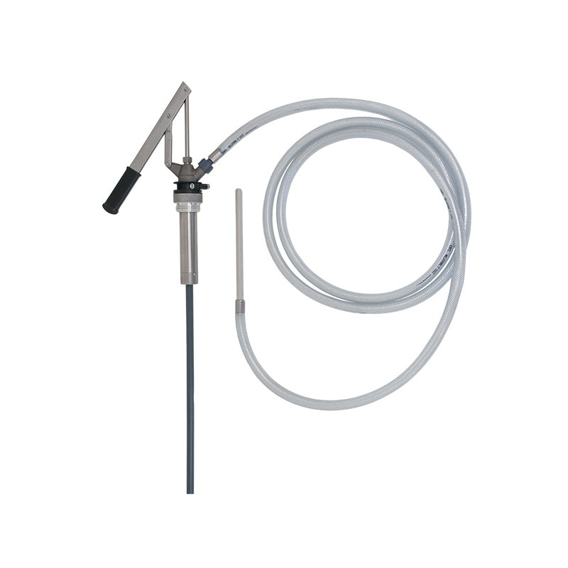 Stainless steel manual pump for urea fluid, with flexible hose length 4 m, rigid filling pipe 5496, FLEXBIMEC