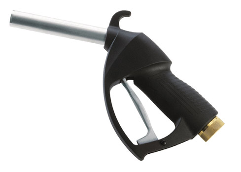 Aluminium diesel nozzle with swivel adapter 1" BSP (F) (6702, FLEXBIMEC)