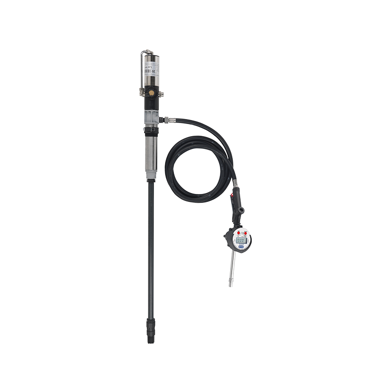 Pneumatic transfer system for AdBlue®/DEF with stainless-steel pneumatic pump, flow rate 35 l/min, 3 m hose, gun, digital meter, pressure regulator with gauge and water separator and metal pump holder, FLEXBIMEC (6752)