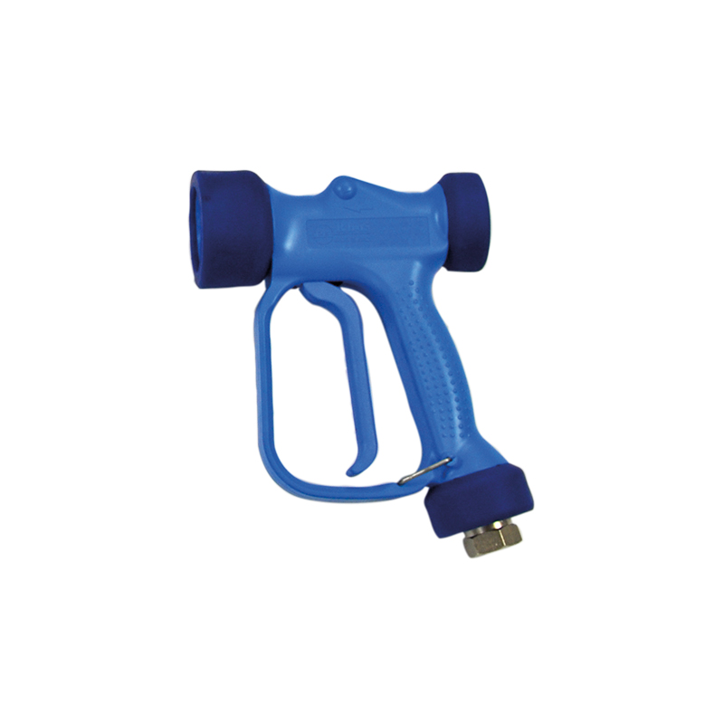 Reinforced water gun for hot and cold water, 25 bar, adjustable jet (6801, FLEXBIMEC)
