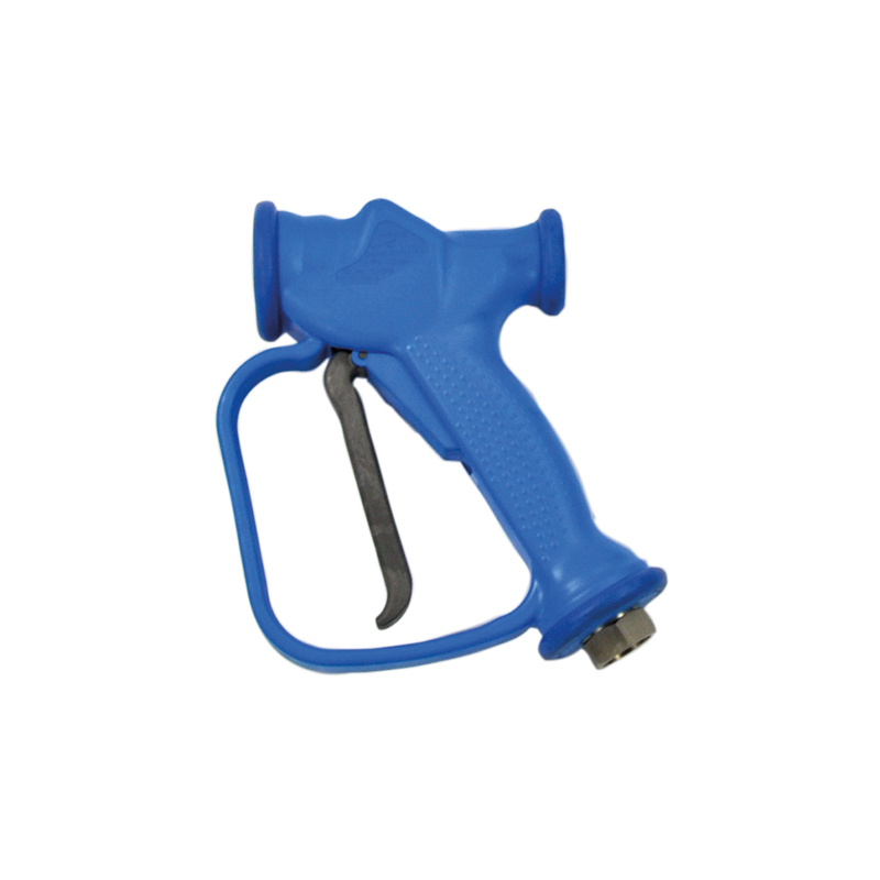 Reinforced water gun for hot and cold water, 12 bar, adjustable jet (6802, FLEXBIMEC)