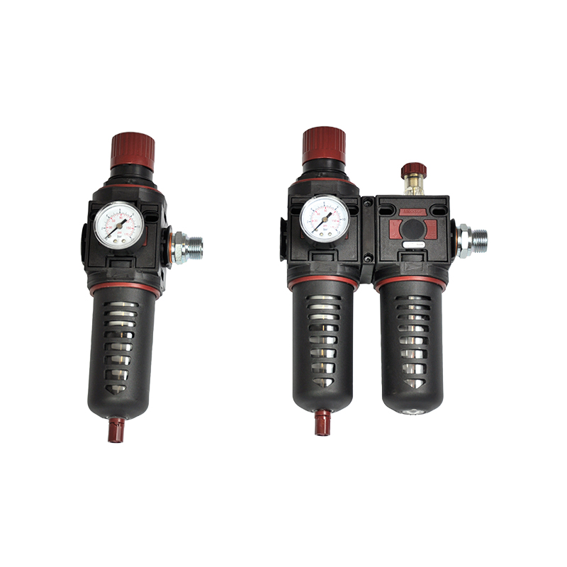 Pressure regulator with gauge and condensate drain, 1/2 BSP connections (7180/12, FLEXBIMEC)