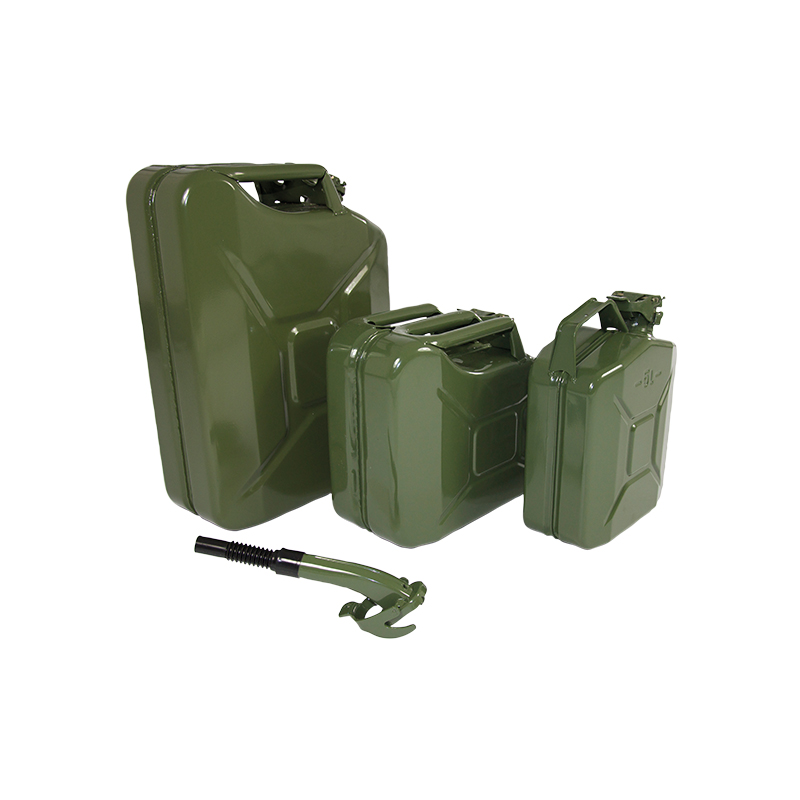 UN homologuotas metalinis kanistras benzinui, 10 l (8235/10, FLEXBIMEC)