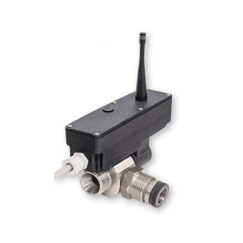 Solenoid valve control card for RF CONNECT system, to be applied directly on the hose reel. Power supply voltage 230 Vac - For flow meters and swivel joints ø 3/4"-1" - Radio frequency 868 MHz, FLEXBIMEC (8749/RF)