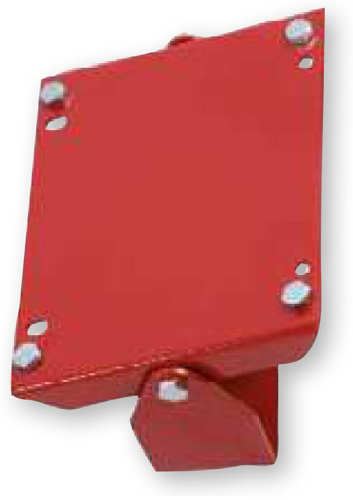 Pivoting wall mounting bracket, painted steel, for hose reels art. no. 9021, 9022, 9026, 9028, 9030, 9032, 9035, 9052, 9054, 9082, 9092, 9093, 9095, 9096, 9252 (9768, FLEXBIMEC)