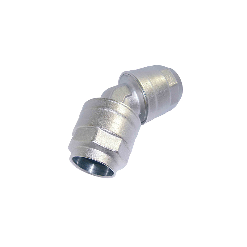 Intermediate elbow connector 135° for compressed air pipe - Ø 20 x 20 mm, FLEXBIMEC (9879/20)