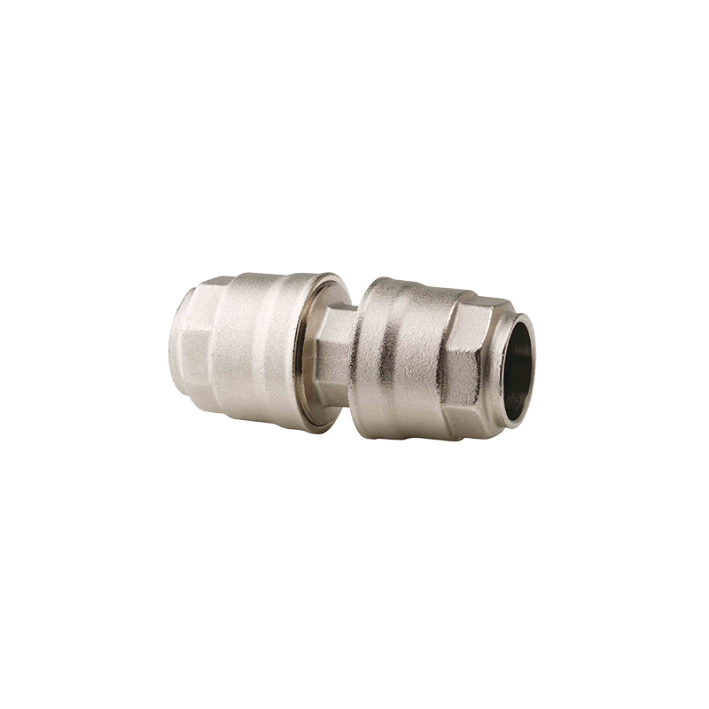 Intermediate straight connector for compressed air pipe - Ø 20 mm x 20 mm, FLEXBIMEC (9882/20)