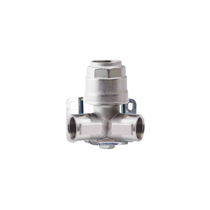 2-way manifold with wall bracket, Ø25 mm × 1/2"(F) (9886/25, FLEXBIMEC)