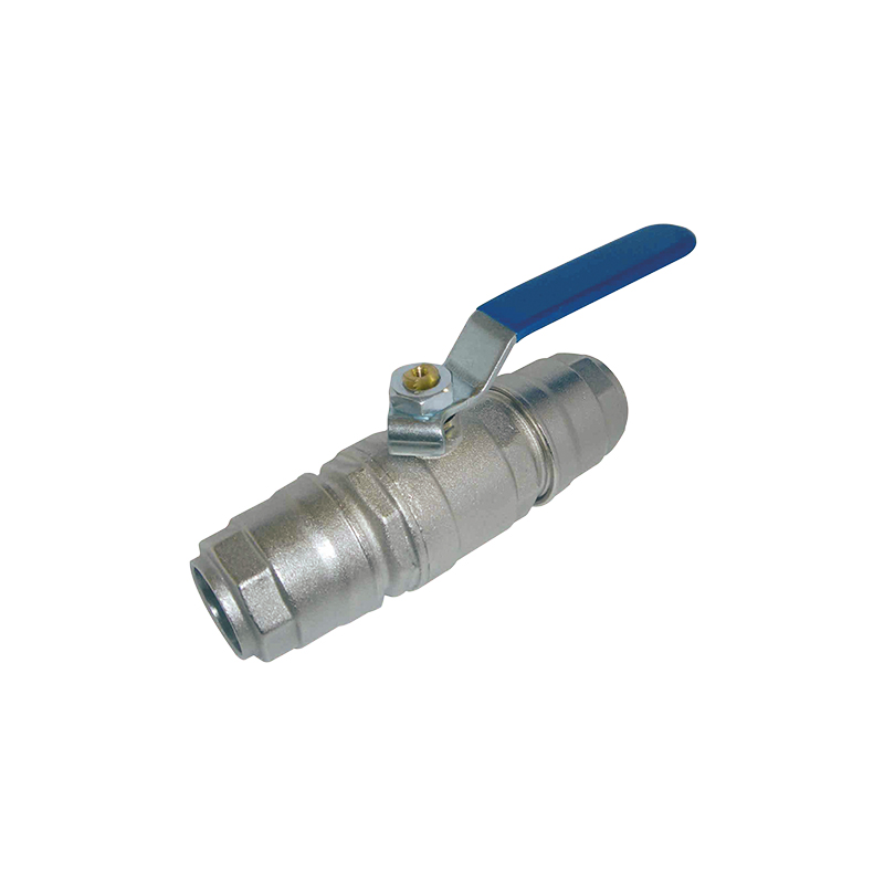 Tarpinis rutulinis ventilis suslėgto oro vamzdžiui - Ø 25 mm x 25 mm, FLEXBIMEC (9889/25)