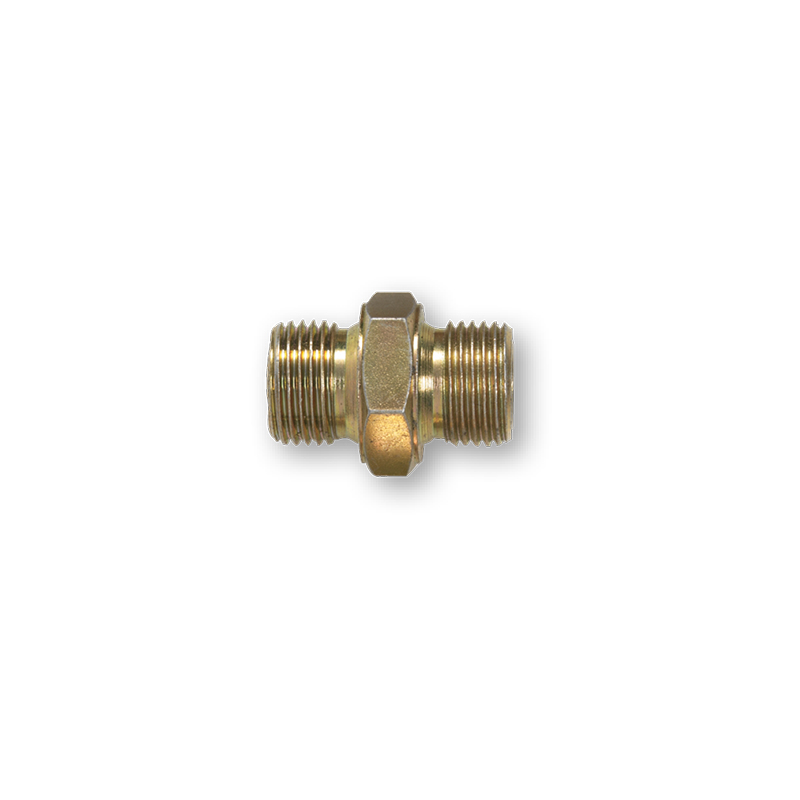 Zinc-plated adapter M-M 1 in. x 1/2 in. BSP (9928, FLEXBIMEC)