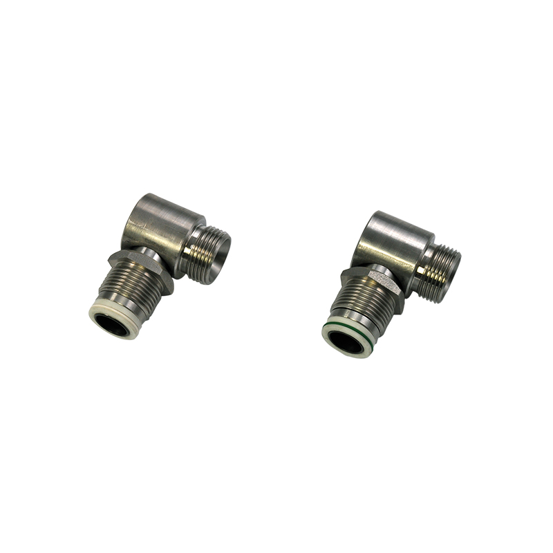 Stainless steel AISI 316 swivel coupling for hose reel, 1 inch M - FFKM seal - max. pressure 100 bar - max. temp. 100°C - inner Ø 22 mm, FLEXBIMEC (9981)