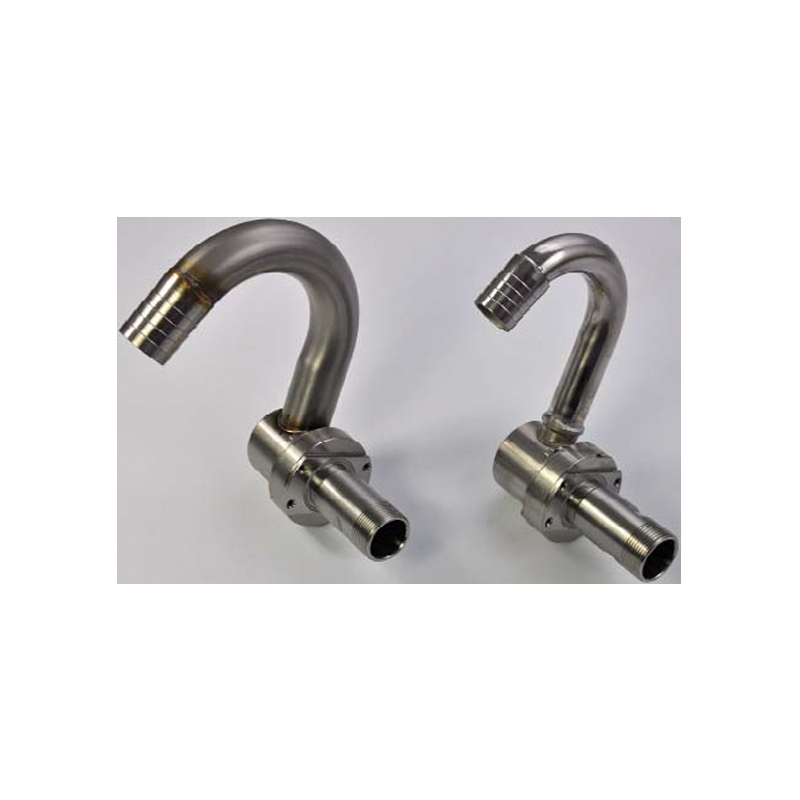 Nerūdijančio plieno AISI 304 sukamoji jungtis žarnos ritei 1 1/4 col. M, ø 26 mm (9982L, FLEXBIMEC)