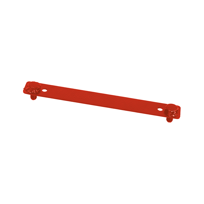 Metal counter bracket with fixing screws, for the mounting of hose reels on the wall or on the ceiling in combination with hose reel mounting channels 03 9013, FLEXBIMEC