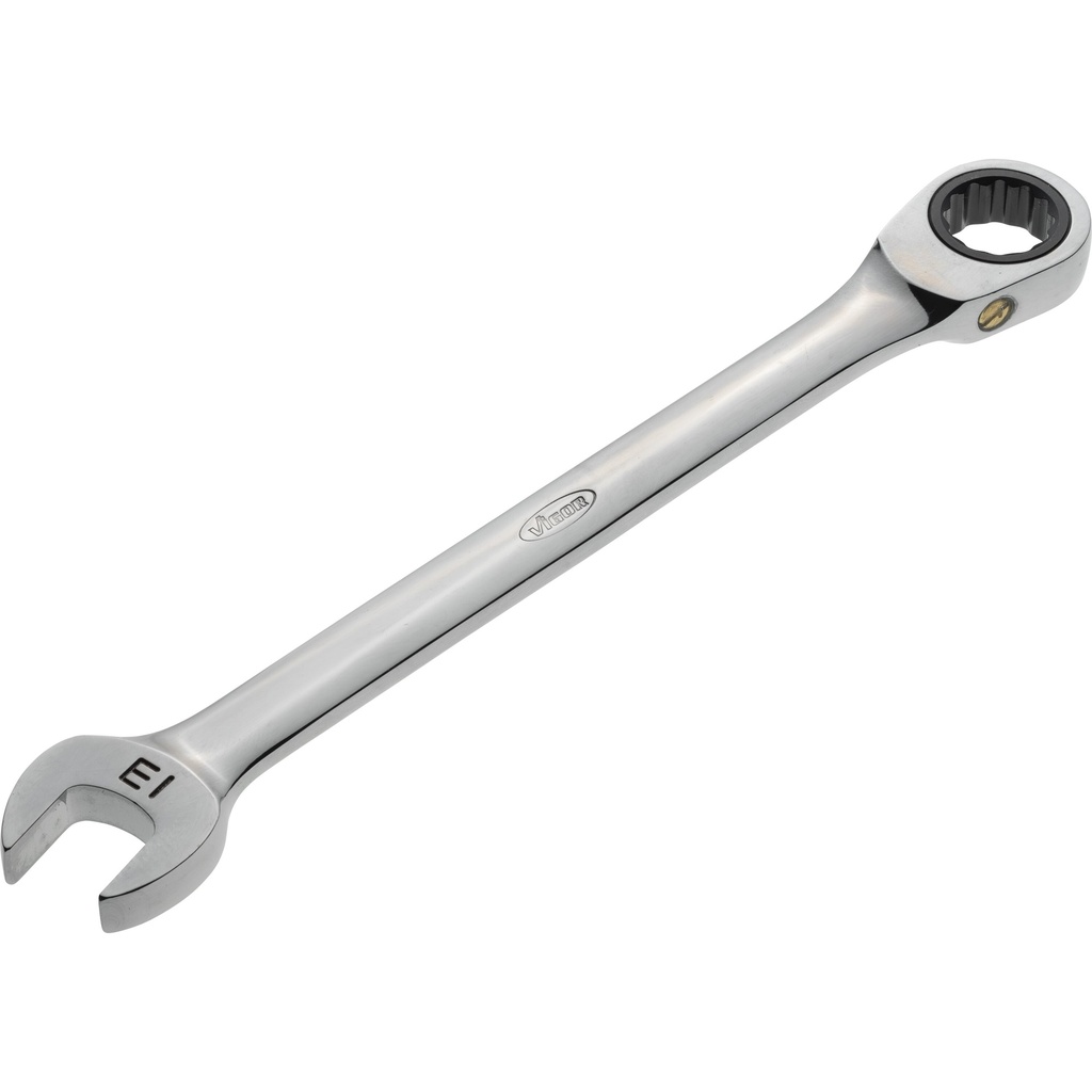 Terkšlinis kombinuotas raktas, ilgas, dydis 13 mm (V1023, VIGOR)
