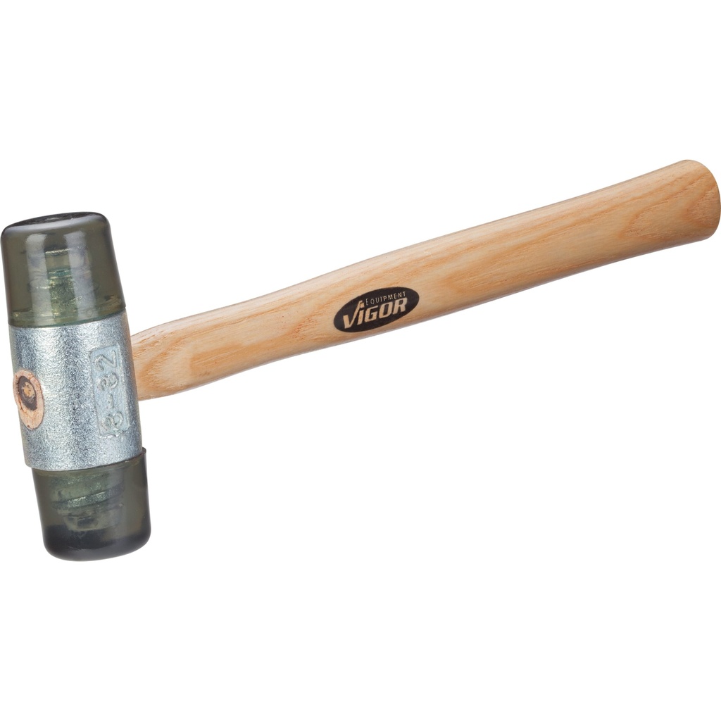 Plastic soft-faced hammer (V1212, VIGOR)