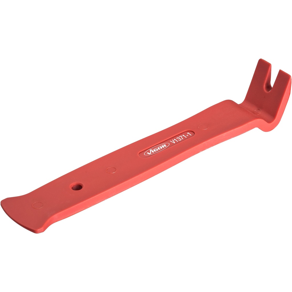 Release lever and clip release ∙ wide ∙ angled on one side (V1371-1, VIGOR)