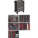 Tool trolley Series L with 376-piece tool assortment (V1901/376, VIGOR)