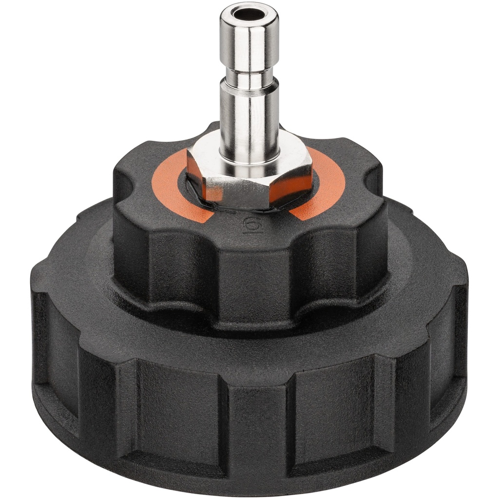 Cooling system diagnostics adapter, M52×2,5 (V1963N-6, VIGOR)