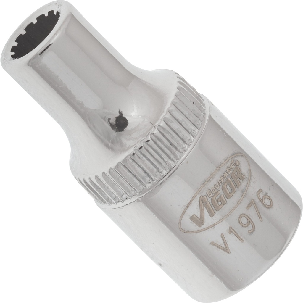 Multi-purpose profile socket 1/4 in. ∙ size 4 mm (V1976, VIGOR)