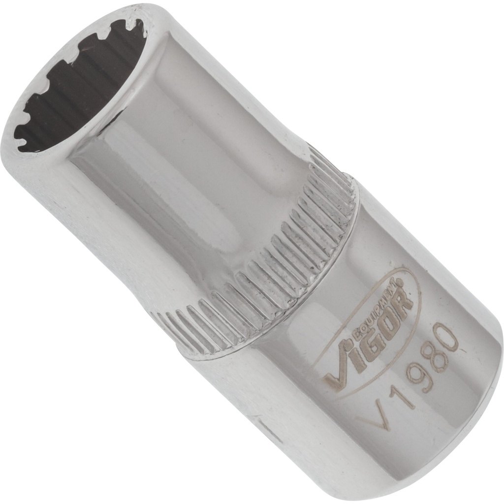 Multi-purpose profile socket 1/4 in. ∙ size 7 mm (V1980, VIGOR)