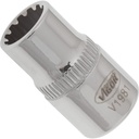 Multi-purpose profile socket 1/4 in. ∙ size 8 mm (V1981, VIGOR)