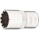 Socket with multi-purpose profile, 10 mm, 1/4 in. (V1983, VIGOR)