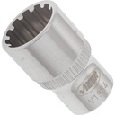 Socket with multi-purpose profile, 11 mm, 1/4 in. (V1984, VIGOR)
