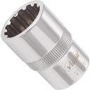 Multi-purpose profile socket 1/2 in. ∙ size 18 mm (V1996, VIGOR)