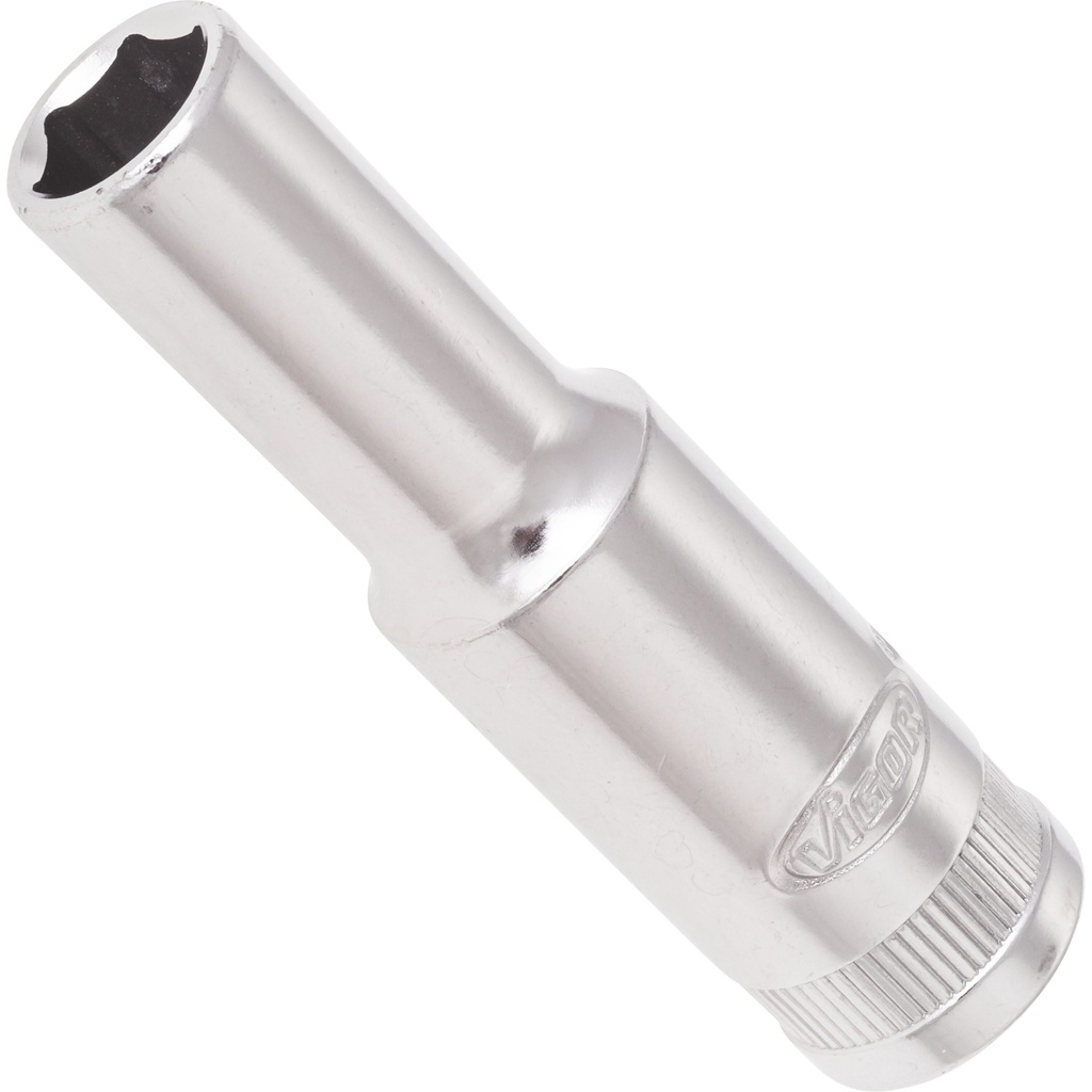 Long 6-point socket 3/8" 9 mm (V2017N, VIGOR)