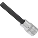 Atsuktuvo galvutė vidiniam šešiabriauniui 10 mm, 1/2 col., 100 mm (V2076, VIGOR)