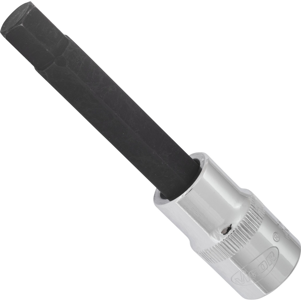 Hex screwdriver socket 11 mm, 1/2 in. drive, 100 mm (V2077, VIGOR)
