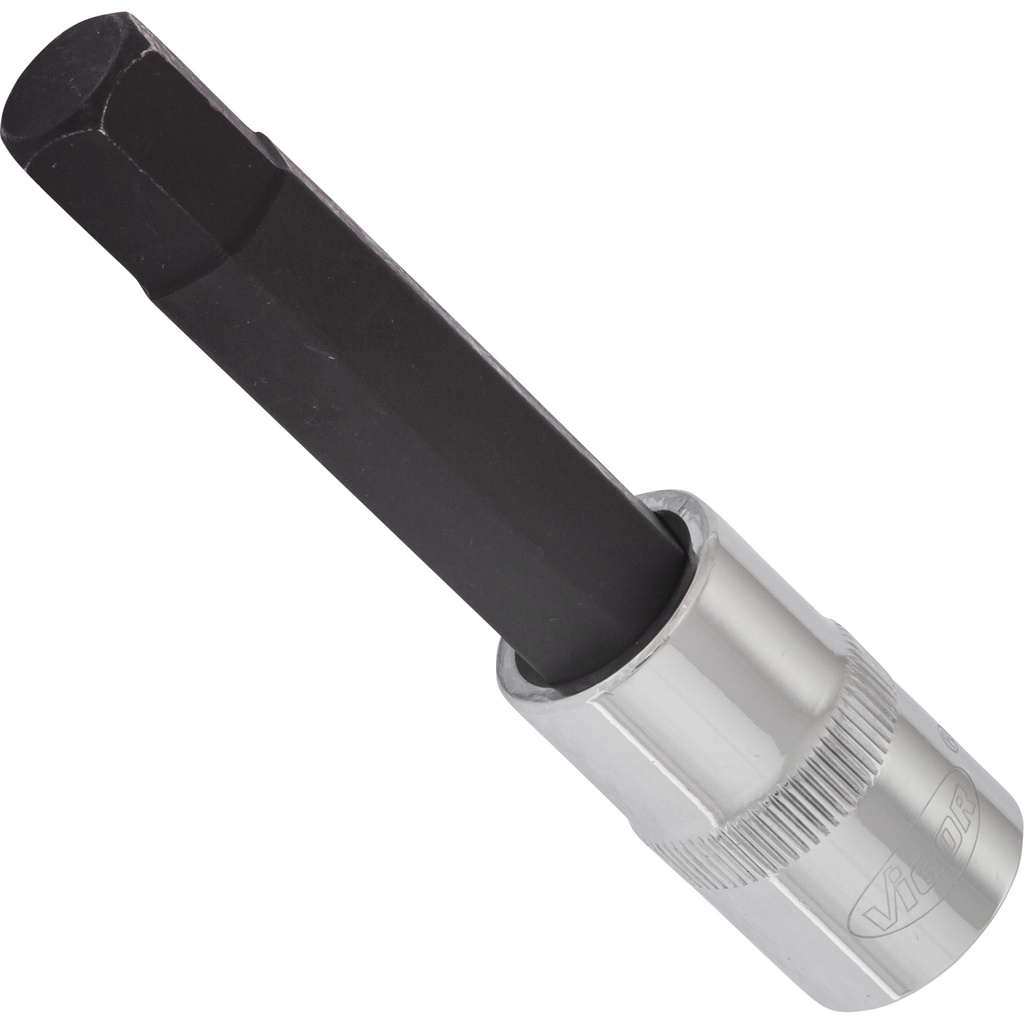 Atsuktuvo galvutė vidiniam šešiabriauniui 13 mm, 1/2 col., 100 mm (V2079, VIGOR)