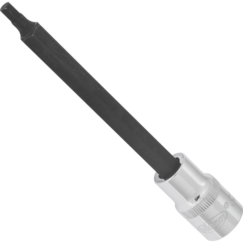 Hex socket screwdriver bit 1/2 in. - 5 mm, length 140 mm (V2080, VIGOR)