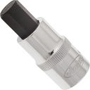 Hex screwdriver socket 12 mm, 1/2 in. drive, 55 mm (V2106, VIGOR)