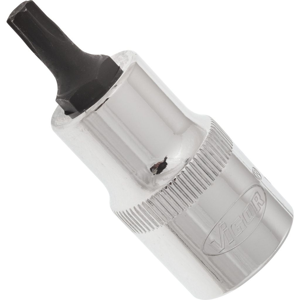 Galvutė su TORX antgaliu, T30, 1/2 col., 55 mm (V2154, VIGOR)