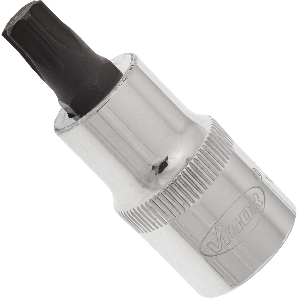 TORX screwdriver socket T50, 1/2 in., 55 mm (V2157, VIGOR)