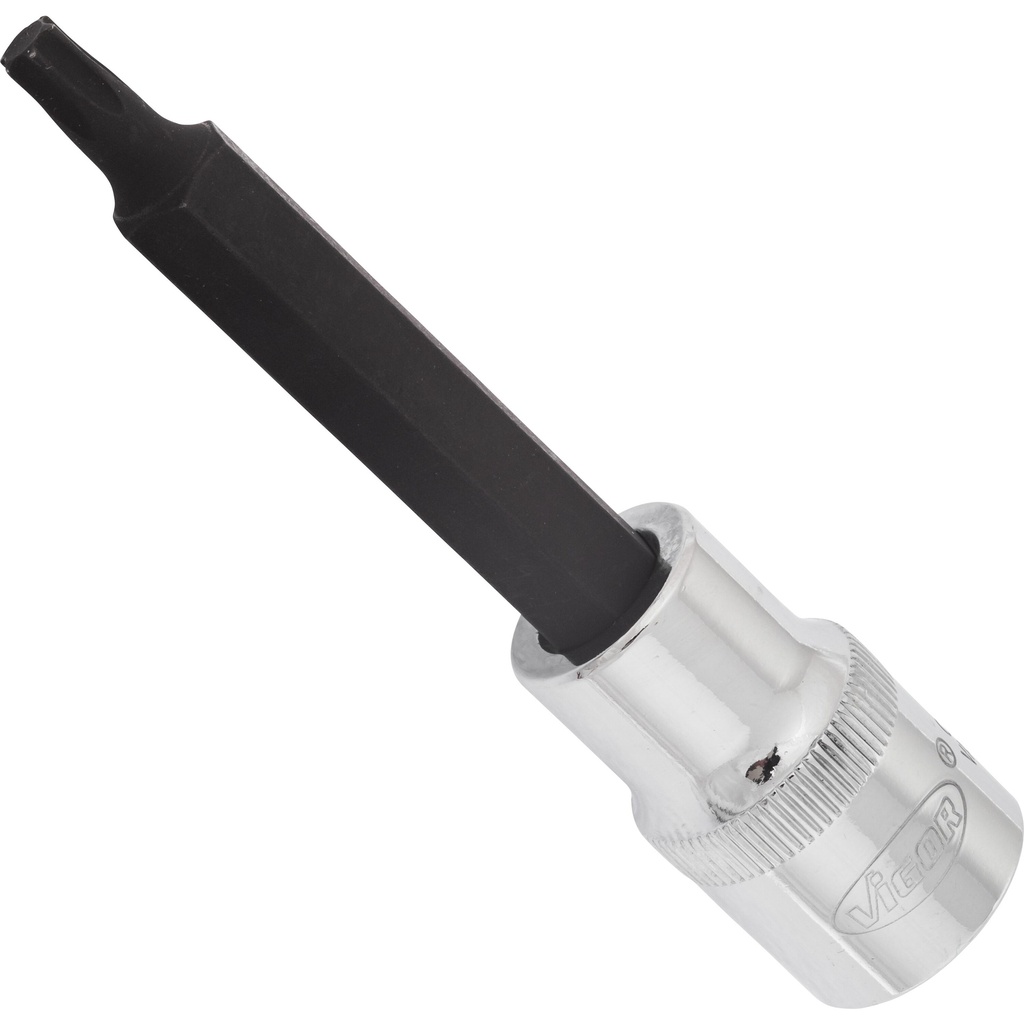 Galvutė su TORX antgaliu, T30, 1/2 col., 100 mm (V2165, VIGOR)