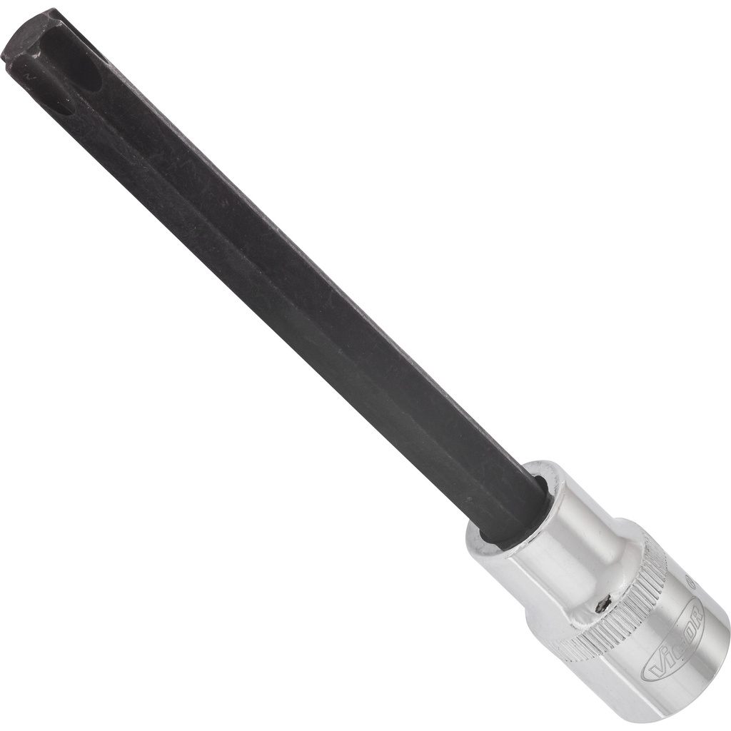 TORX screwdriver socket T55, 1/2 in., 140 mm (V2176, VIGOR)