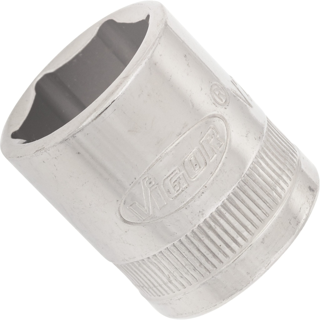 6-point socket 3/8" 16 mm (V2268N, VIGOR)