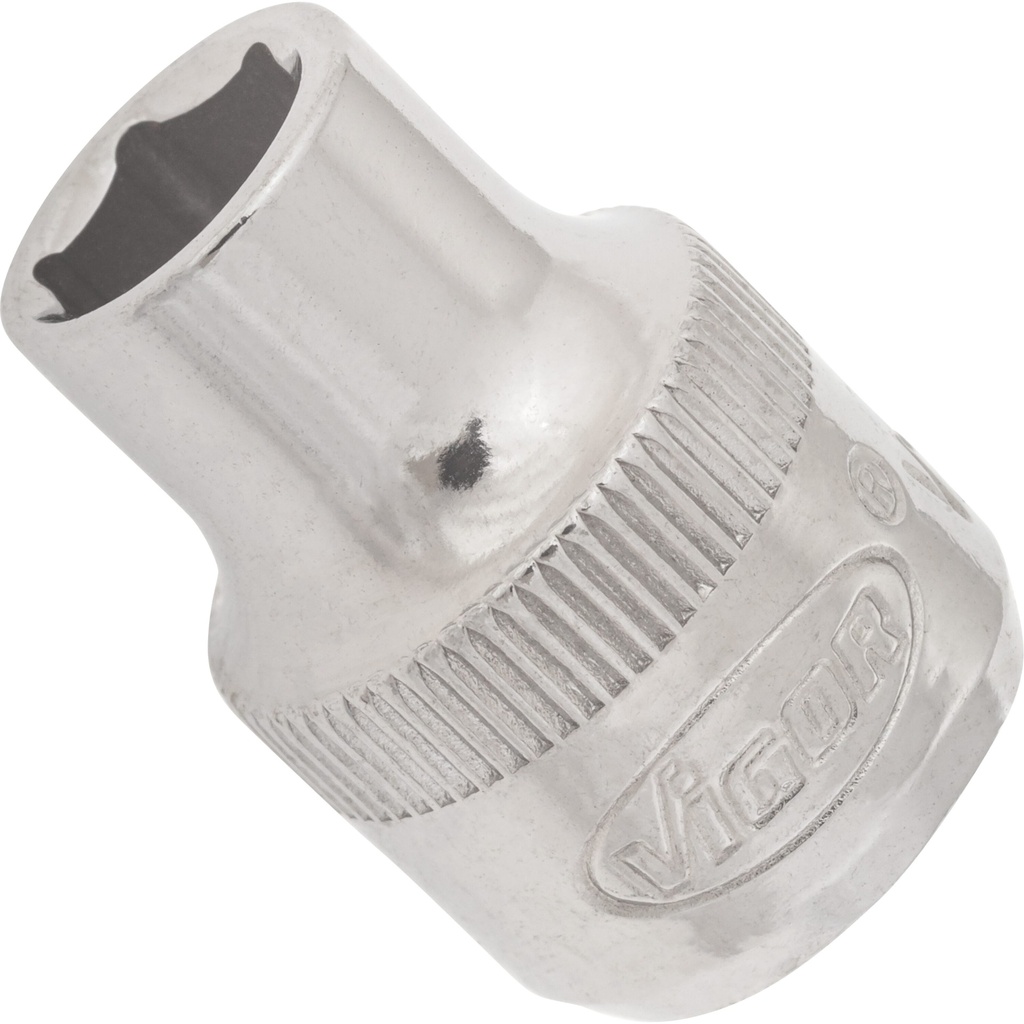 6-briaunė galvutė 3/8" 8 mm (V2276N, VIGOR)