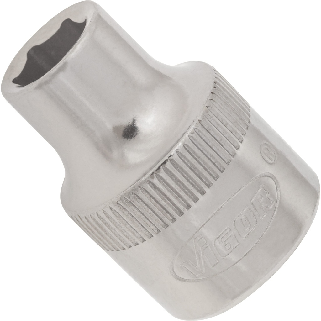 6-point socket 3/8" 7 mm (V2277N, VIGOR)