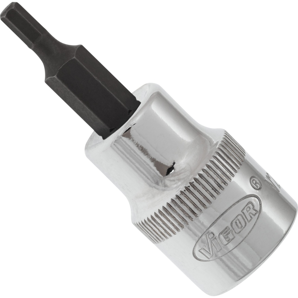 Screwdriver socket for inside hexagon screws ∙ size 3 mm (V2285N, VIGOR)