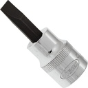 Bit socket 3/8 in. slotted 1 x 7 mm (V2287N, VIGOR)