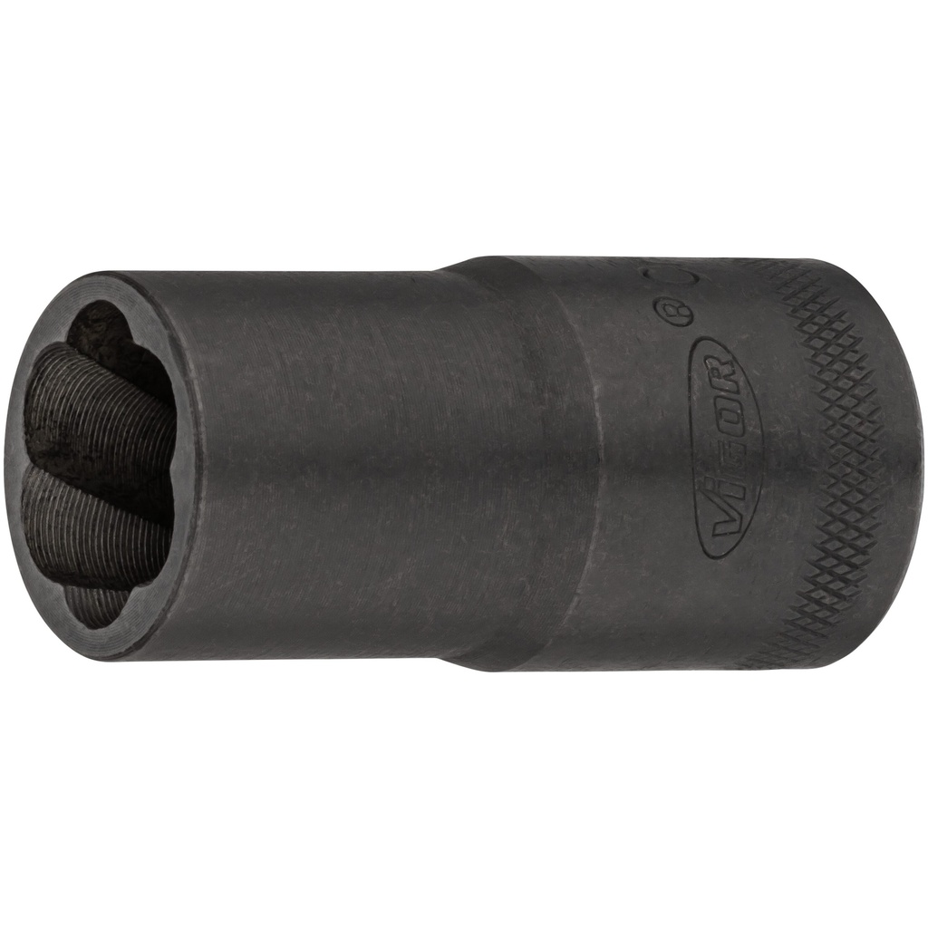 Extractor socket with spiral profile ∙ size 16 mm (V2404N-16, VIGOR)