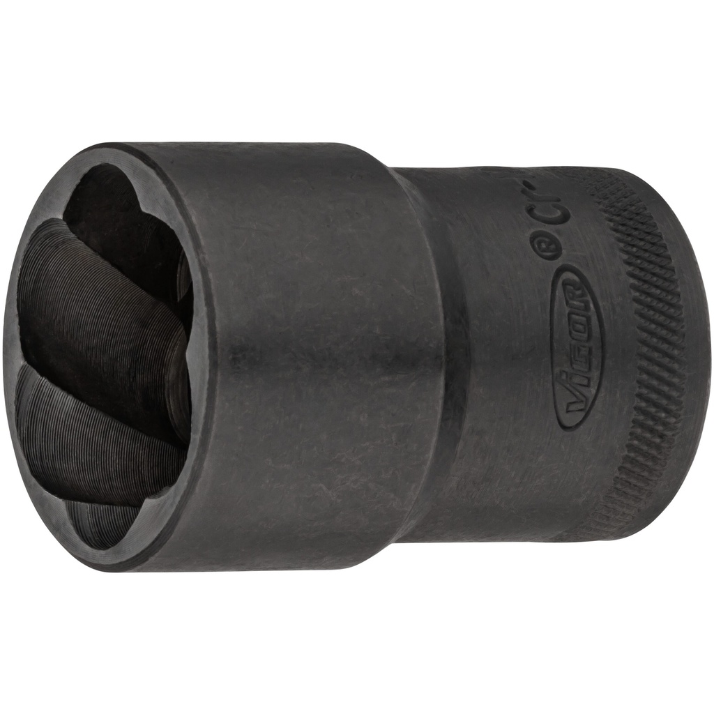 Extractor socket with spiral profile ∙ size 27 mm (V2404N-27, VIGOR)