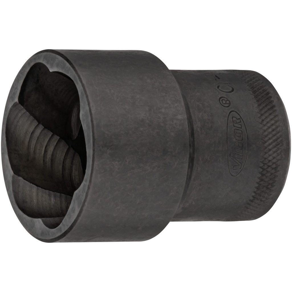 Extractor socket with spiral profile ∙ size 30 mm (V2404N-30, VIGOR)