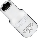 6-point socket 1/4" 6 mm (V2418N, VIGOR)